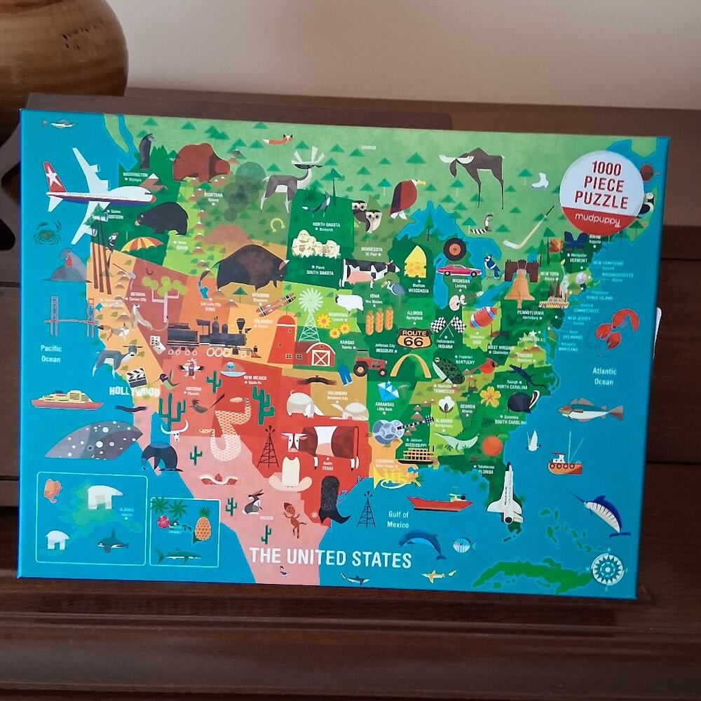 The United States Jigsaw Puzzle - 1000 Pieces
